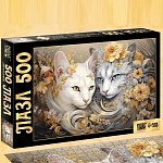 Пазл «Кошачий мир», 500 деталей 10631191