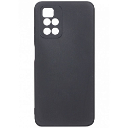 Задняя накладка PERO Soft Touch для Xiaomi Redmi 10 черный