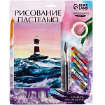 Рисование пастелью с мольбертом «Маяк в океане» 10291595
