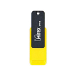 USB 64Gb MIREX CITY жёлтый (ecopack)