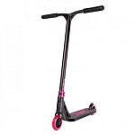 Самокат трюковой TECH TEAM Drop pink 1/4 ((черный с розовыми колесами)