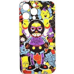 Силиконовый чехол LUXO для iPhone X ( № S15 KAWS )