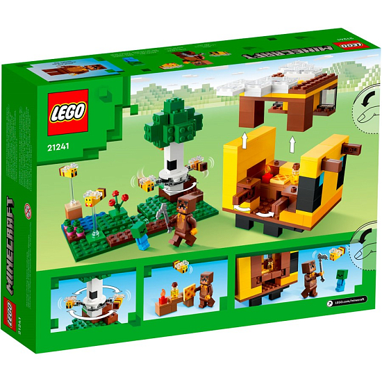 Конструктор LEGO Minecraft 21241 Пчелиный коттедж