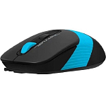 Мышь A4TECH Fstyler FM10 черный/синий