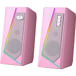 Колонки 2.0 REDRAGON Anvil розовый (2*3Вт)