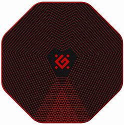 Напольный игровой ковер DEFENDER Tekta, 1160x1160x4 мм, черный