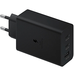 Сетевое ЗУ Samsung 65W + кабель Type-C, в коробке (не оригинал)