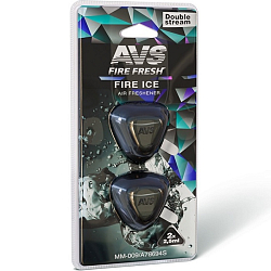 Ароматизатор AVS MM-009 Double Stream Fire Ice/Огненный лёд (мини мембрана)