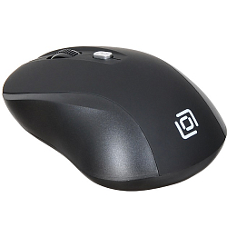 Мышь OKLICK 415MW black optical (1600dpi) cordless USB (4but)