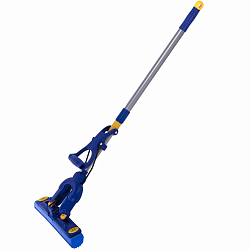 Швабра самоотжимная, механизм "Бабочка", насадка PVA 28см, телескоп. черенок 107см, LAIMA, 601467