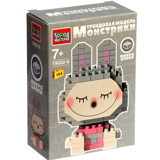Конструктор 3D «Монстрики», 154 детали 10957036