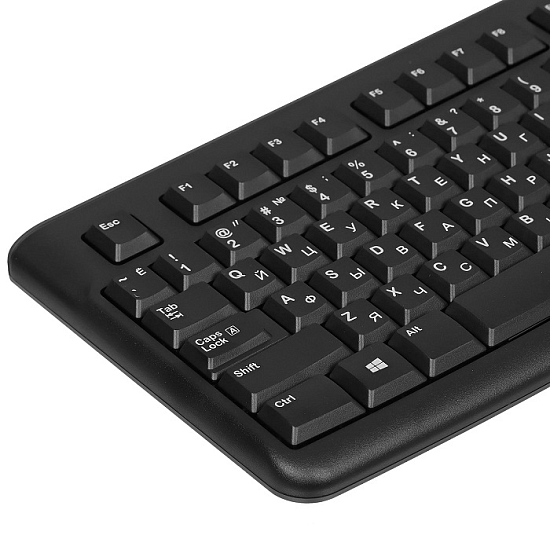 Клавиатура+мышь LOGITECH MK120 черный