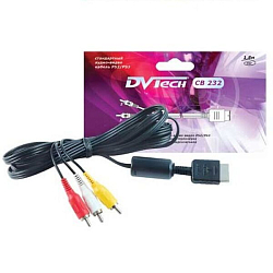 Кабель PS2/PS3 AV 1.8м DVTech CB232