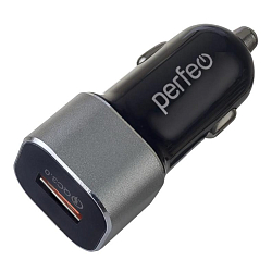 Авто ЗУ 1USB PERFEO черный (I4618)