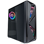 Корпус 1STPLAYER FIREROSE F4-3R1 ATX 3x120 LED TG