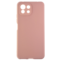 Задняя накладка ZIBELINO Soft Matte для Xiaomi Mi 11 Lite (розовый) защита камеры