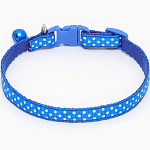Ошейник двухслойный с фастексом "Горошек", 30 х 1 см, микс