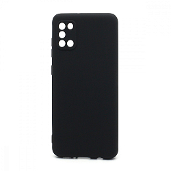 Силиконовый чехол SILICONE CASE New ERA для Samsung Galaxy A31 черный