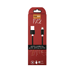 Кабель USB <--> Lightning  1.0м FAISON FX2 чёрный
