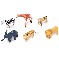 Набор животных «Звери Африки», 6 фигурок 5155888
