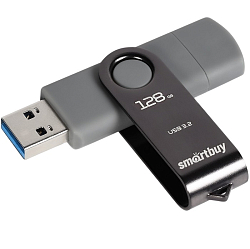 USB 128Gb SMARTBUY Twist Dual (USB Type-C + USB Type-A)
