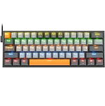 Клавиатура REDRAGON Fizz RU, RGB, melt-gold свитчи, черный (72595)