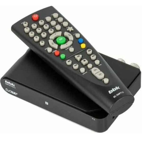 Ресивер DVB-T2 BBK SMP027HDT2 черный