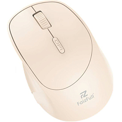 Мышь БП FaizFull M68 бежевая