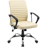 Кресло офисное DEFENDER Dublin бежевый,PU,3класс