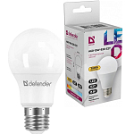 Лампа светодиодная DEFENDER A60 15W/3000K/E27 груша теплый белый (10/100)