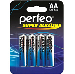 Элемент питания PERFEO LR06 BL-4