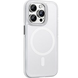 Задняя накладка HOCO AS2 Lord magnetic protective cas для iPhone 15 Pro white