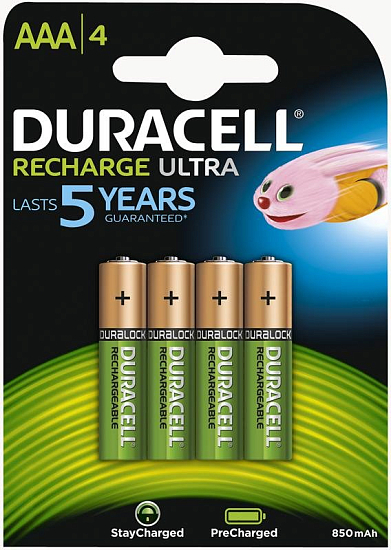 Аккумулятор DURACELL R03 900 mAh BL-4 (Б0014861)
