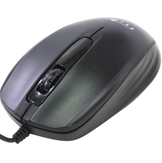 Мышь OKLICK 195M черный USB