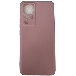 Задняя накладка ZIBELINO Soft Matte для Xiaomi 12T/12T Pro (пыльно-розовый) защита камеры