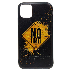 Задняя накладка SC302 для iPhone 11 (002) (black)