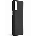 Задняя накладка ZIBELINO Soft Matte для Realme 7 (черный) с микрофиброй