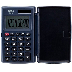 Калькулятор DELI E39219 серый 8-разр.