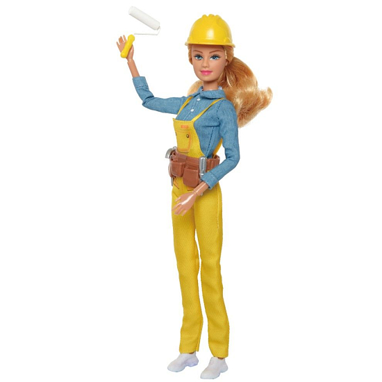 Кукла DEFA Lucy "Девушка-строитель" (29 см, аксесс., в ассорт.)