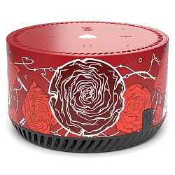 Умная колонка Яндекс. Станция Лайт Красная Rainbo Desert Roses
