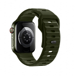 Силиконовый ремешок HOCO WA27 Flexible для APPLE Watch 42/44/45/49mm, зелёный