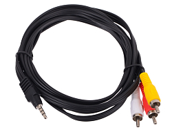 Кабель Jack 3.5 <--> 3RCA  2.0м VCOM