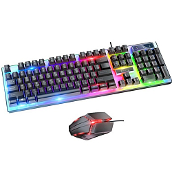 Клавиатура+мышь HOCO GM18 Black