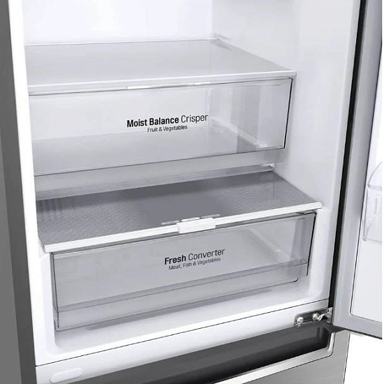 Холодильник LG GB-B62PZFGN серебристый
