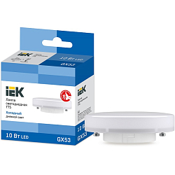 Лампа светодиодная IEK ECO T75 GX53 10W/6500К/GX53