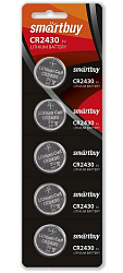 Элемент питания SMARTBUY CR2430 BL-5