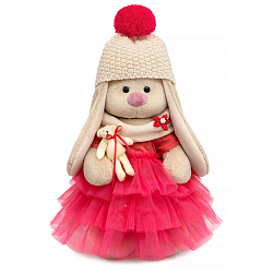 Мягкая игрушка Зайка Ми с мишкой , 25 см (StS-682)