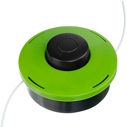 Катушка для триммера полуавтомат легкая заправка лески, гайка М10х1,25 левая// Сибртех 96375