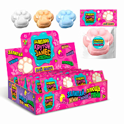 Игрушка-антистресс "КРУТОЙ ЗАМЕС ЗАЛИПЛЮЩ" ДАЙ ЛАПУ МИКС 1TOY, Т25992