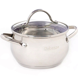 Кастрюля 1.9л Dolcezza "FLORENCE" с крышкой